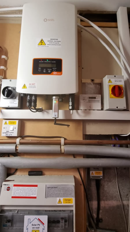 solar panel battery storage fitters North West